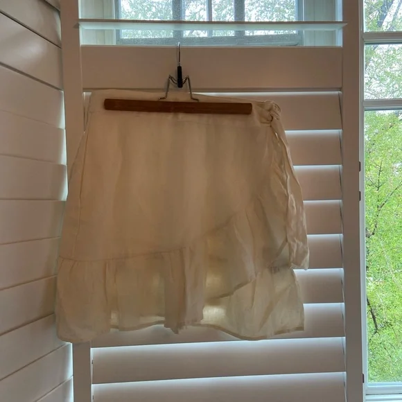 GAP linen wrap skirt - Picture 2 of 2
